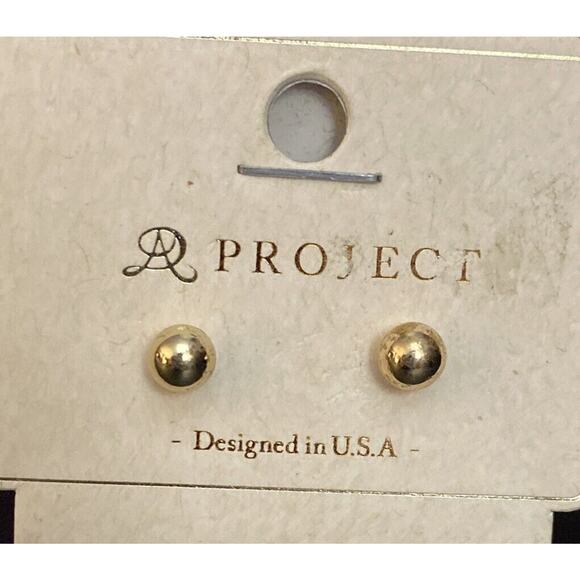 Project Small Gold Ball Post Cadmium And Lead Safe Designed In USA - Picture 1 of 2